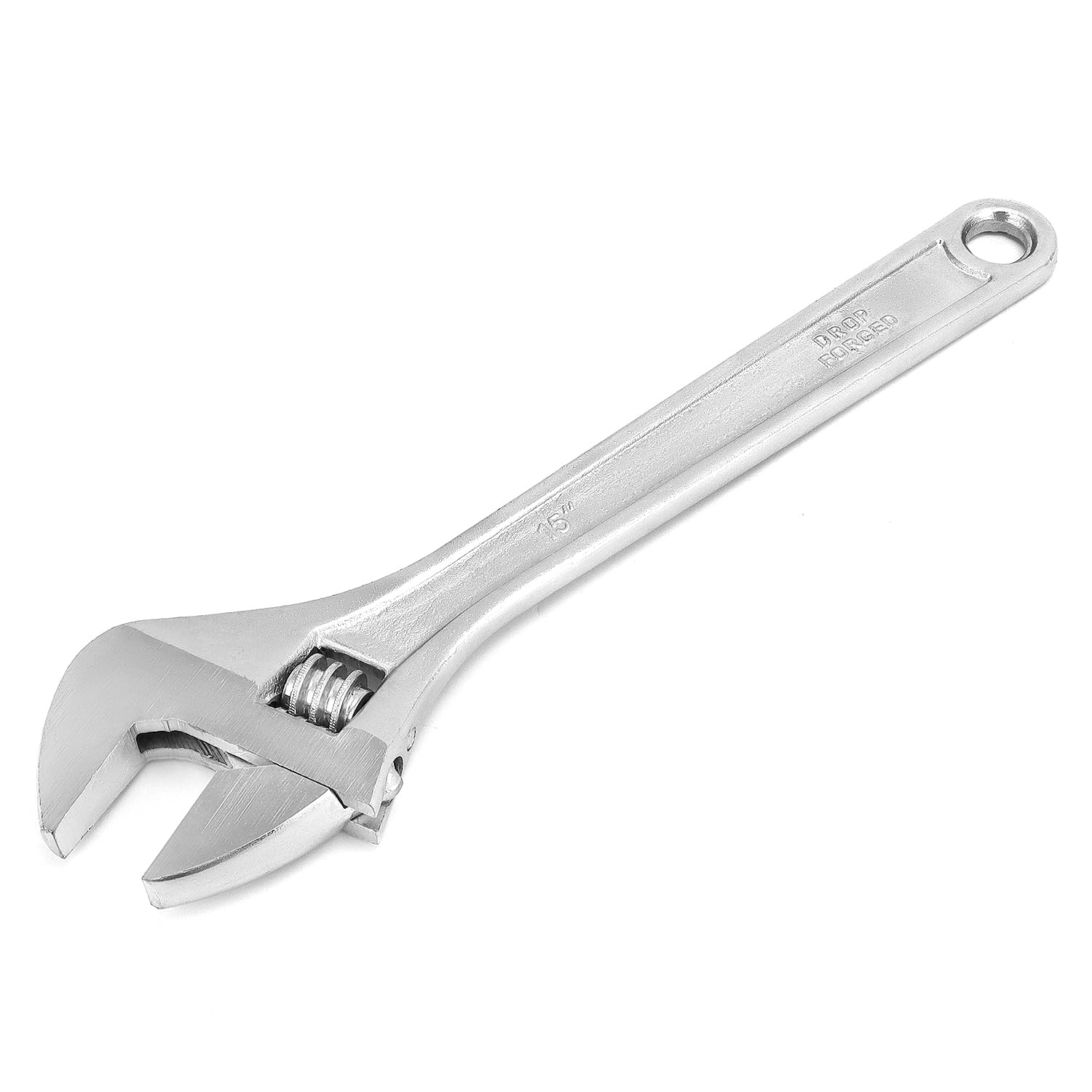 QWORK® CléÀ Molette 375 mm, Clé Réglable,Ouverture Maximale 48 mm