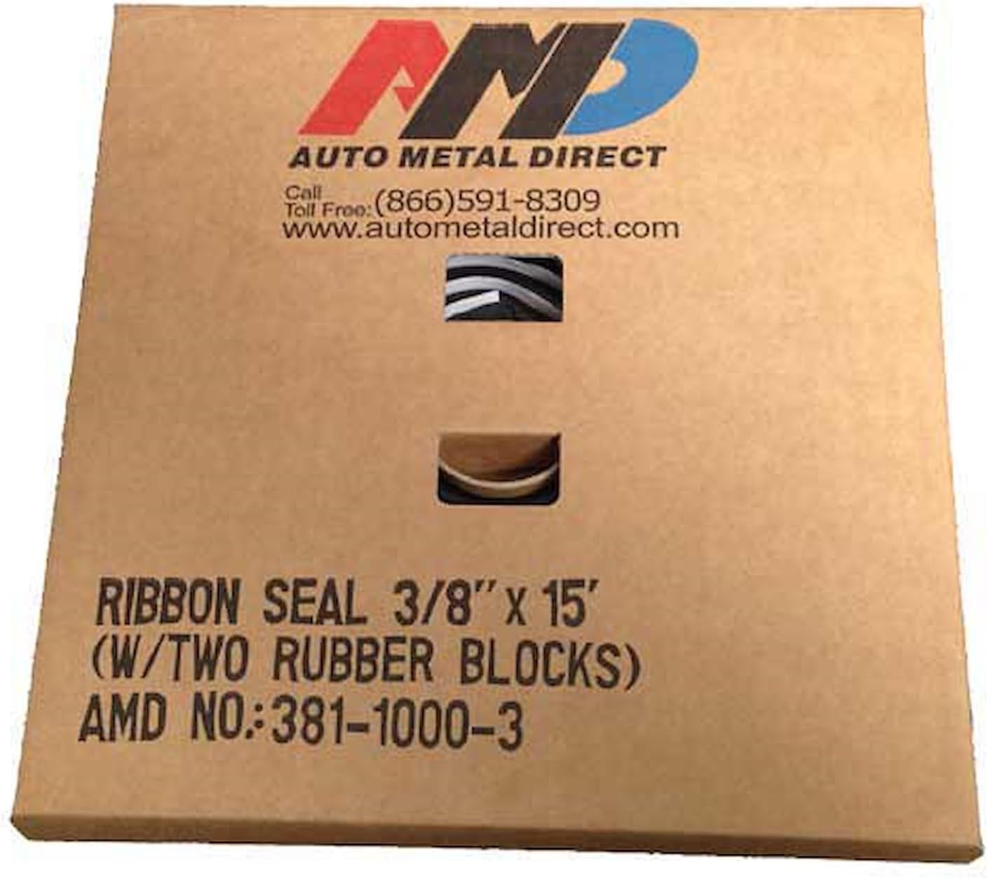 Window Ribbon Seal - 3/8" x 15'