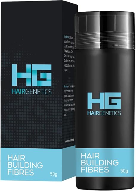 Hair Genetics Advanced Keratin Hair Building Fibres (Medium Brown 50g)