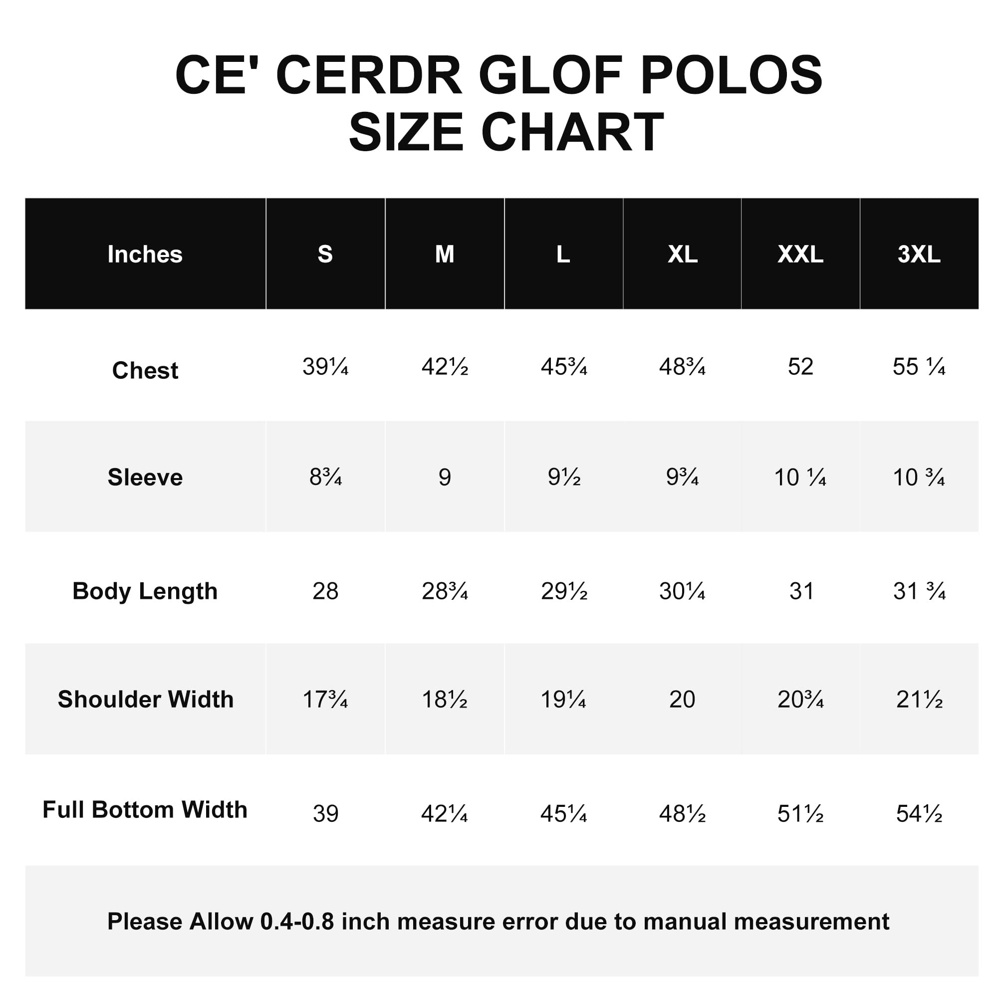 CE' CERDR Męskie koszulki polo do golfa z krótkim rękawem szybkoschnące odprowadzające wilgoć sportowe wyniki na co dzień koszulka golfowa