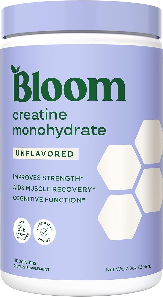 Monohidrato de creatina en polvo, sin sabor, 40 porciones | 5 g de creatina micronizada, favorece la recuperación muscular, la fuerza, la resistencia, antes o después del entrenamiento, sin gluten, sin OGM