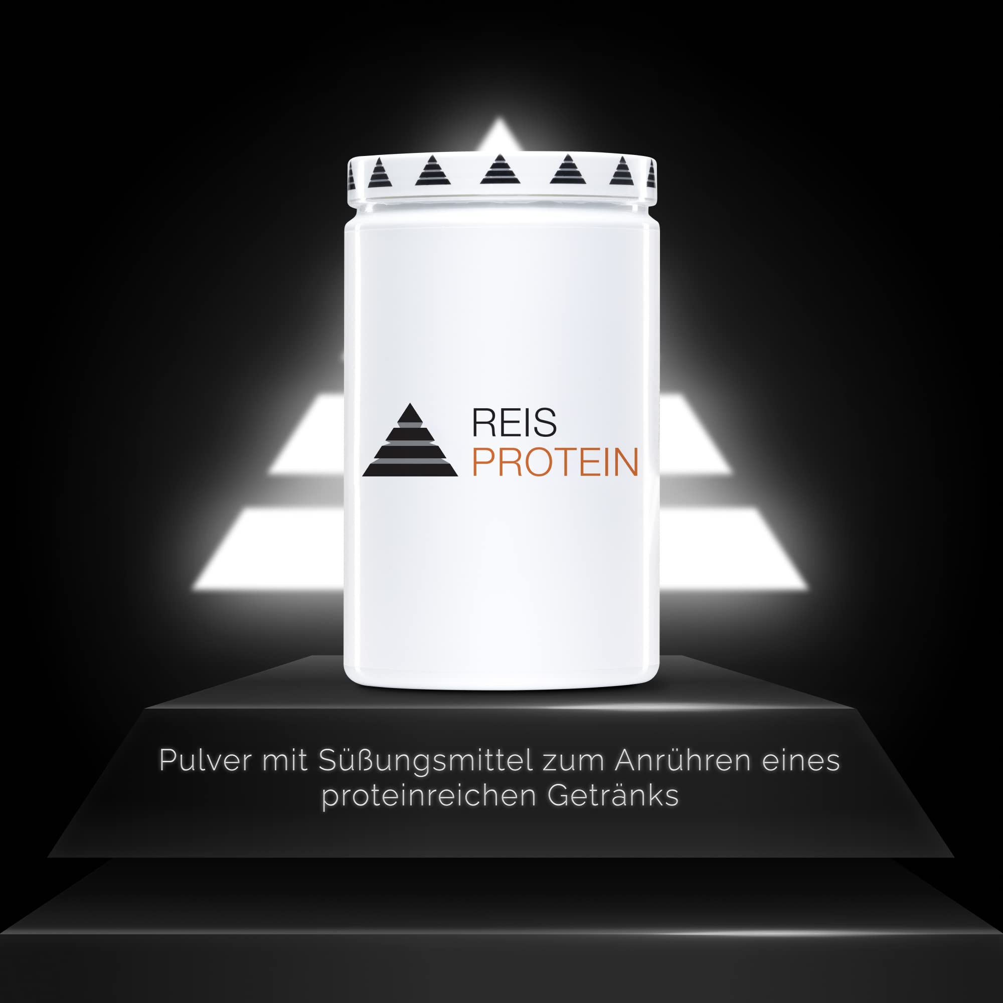 YPSI Reisprotein – Reis Protein Pulver Vegan - Eiweißpulver Haselnuss-Geschmack - 1000g