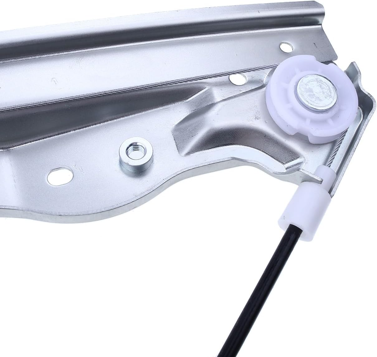 A-Premium Front Passenger Power Window Regulator with 2-Blade Plug Motor Compatible with Chrysler 200 2011-2014 & Dodge Avenger 2011-2014, Front Right Passenger Side, Sedan Only