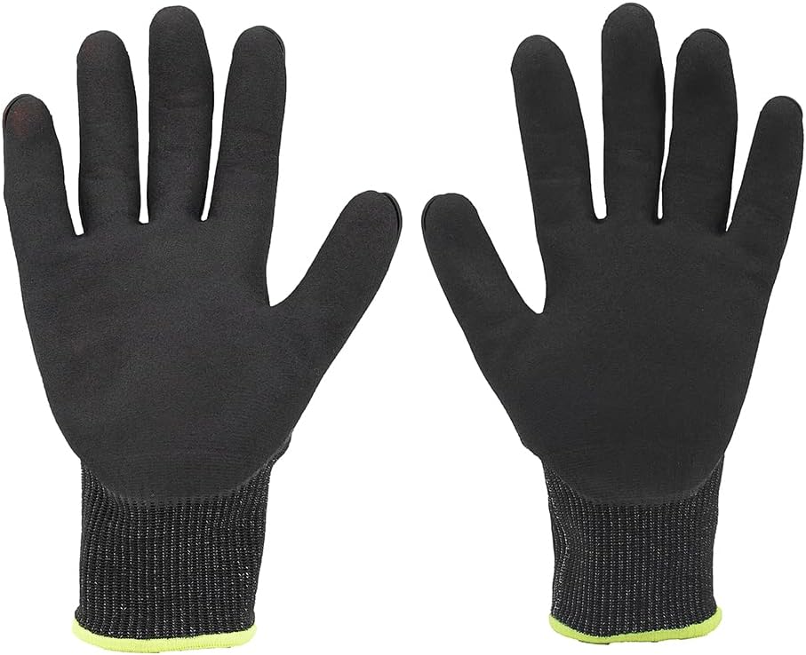 Dead On Tools A3 Demolition Work Glove, Large, Black/Yellow (DO-DEMO-L)