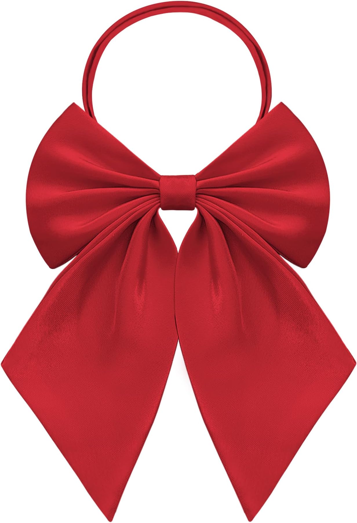 Bow Tie for Women & Girls, Pre-Tied Bowtie Adjustable for School Uniform or Choir T-shirts, Anime Cosplay & Waitress