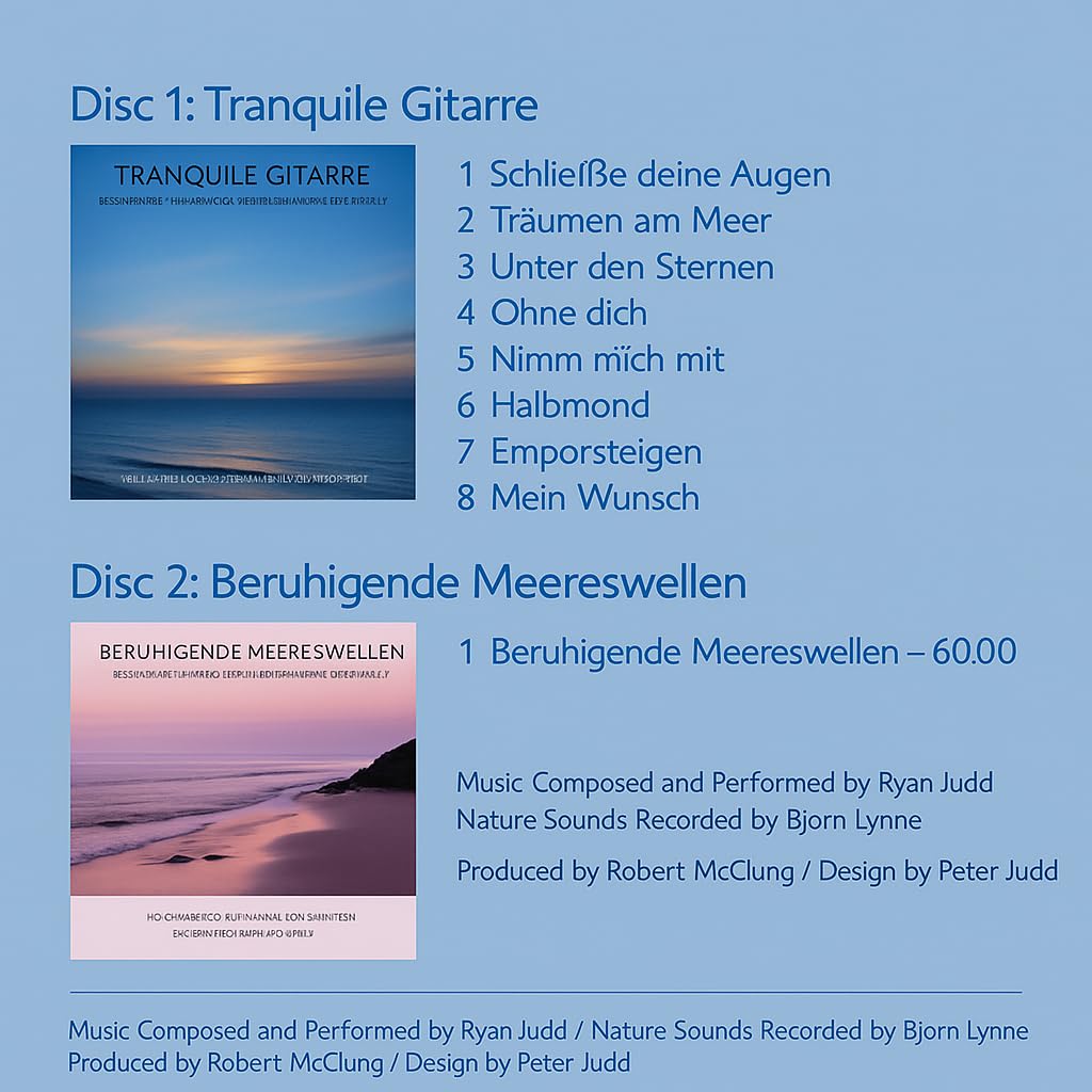 Entspannende Naturklänge – 4-Alben-Set für Meditation, Entspannung und Schlaf – Das perfekte weiße Rauschen der Natur