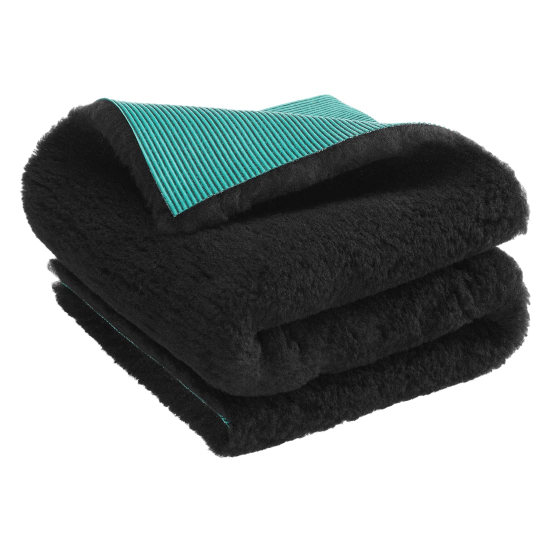Medbed Premium - De medische hondendeken | VetBed | Wasbaar Vochtabsorberend | Antisliplaag | Isolerend | Antiallergeen | Ademend | Extreem robuust (70 x 100 cm, zwart