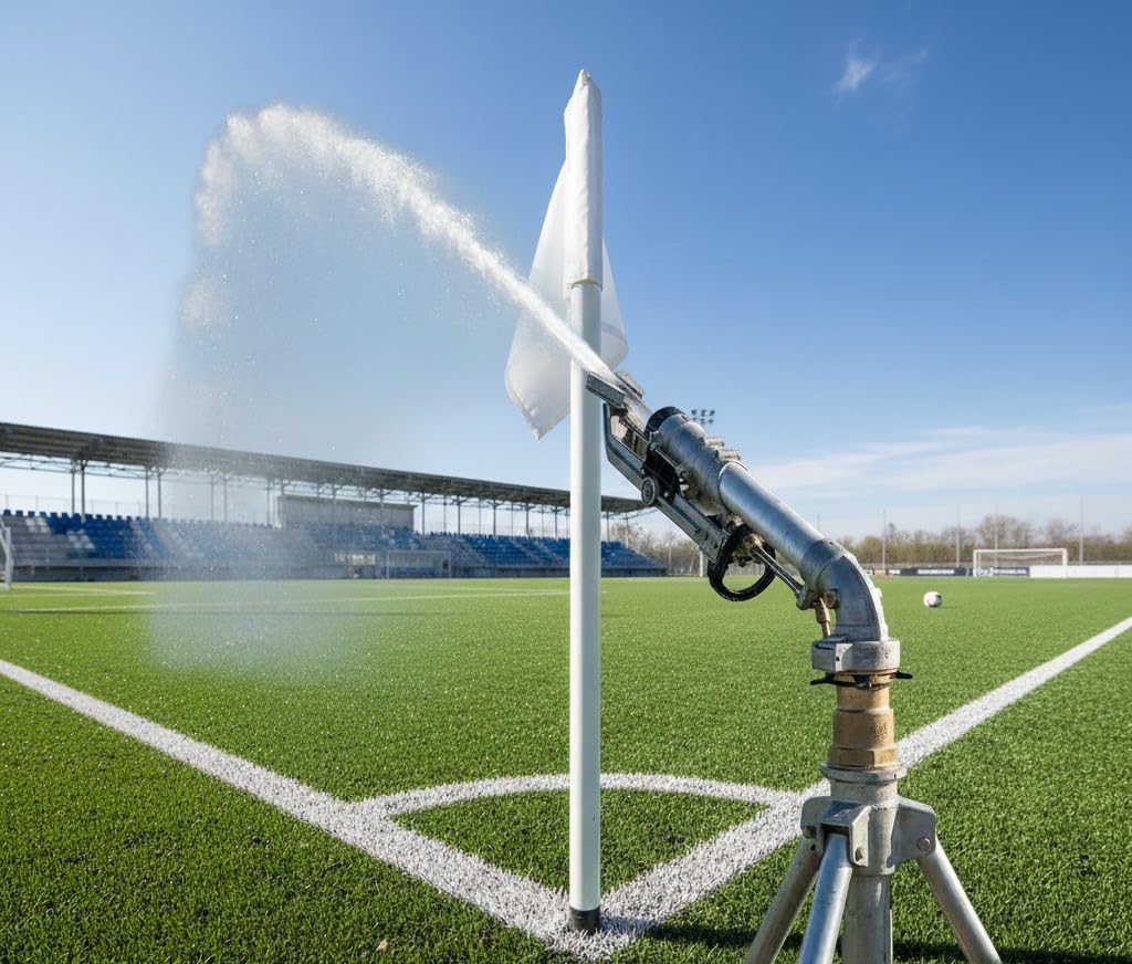 SIME Canon d'irrigation Grande portée Royal 2" | Angle d'irrigation Ajustable | Portée de 22 à 51 mètres | Pression de Travail de 1,5 à 6 Bars | Connexion 2" Femelle | Fabriqué en métal.