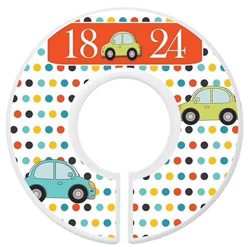 Miniatura 7 de Divisores de ropa para bebés, niños, guarderías, clósets, automóviles y camiones