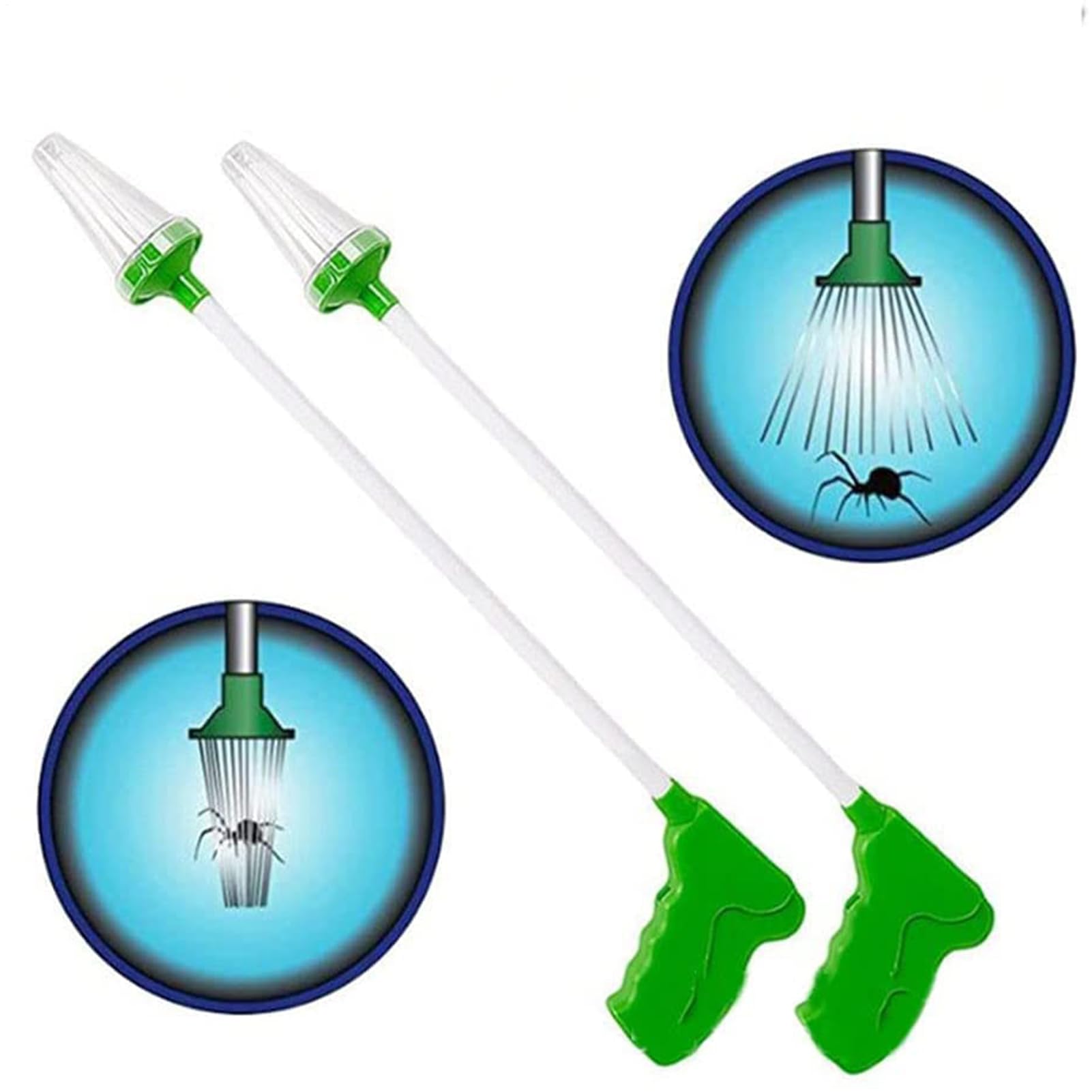 Genérico Catching Tool – Humane Grabber For Spiders| Spider Catcher Easy To Catch Fly Catcher Indoor Catching Soft Fibres Trapper Safely Humanely Grabs Home Wasps Spiders Bees and Other Place Use