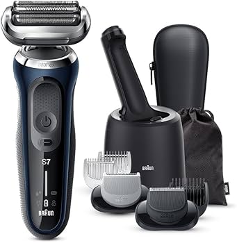 Amazon | 密着シリーズ7 充電式シェーバー 71-B7650cc-V ブルー Amazon | 密着シリーズ7 充電式シェーバー 71-B7650cc-V ブルー