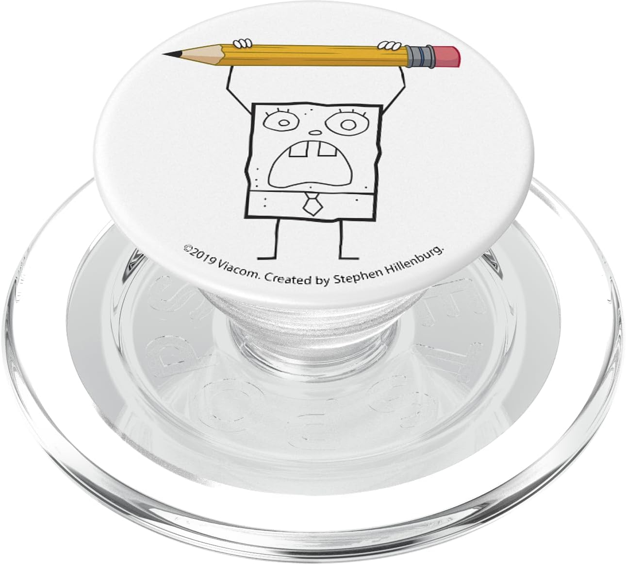 SpongeBob SquarePants DoodleBob Portrait PopSockets MagSafe PopGrip for iPhone