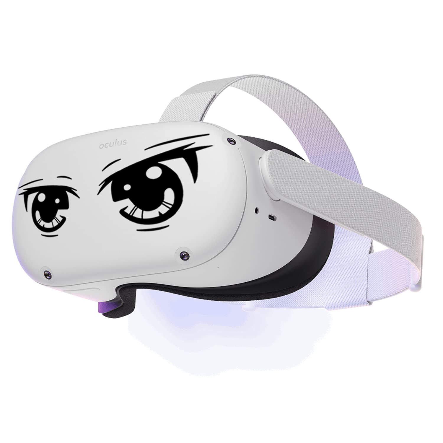 Buy Oculus Quest 2 VR Headset Vinyl Stickers Cartoon Anime Eyes Vinyl