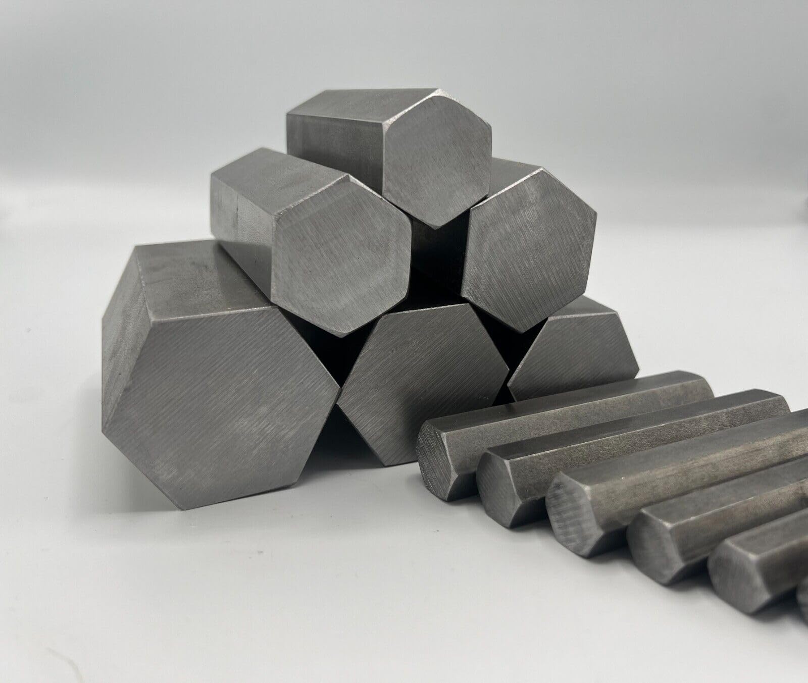 Wulkow Sechskantstahl, SW13 bis SW60, Länge wählbar, Stahlstange | Sechskant, SW13 bis SW60, Stab, Maschinenbau, Schlosser, Metallbau, Industrie, blank, Stahlzuschnitt, Länge nach Maß