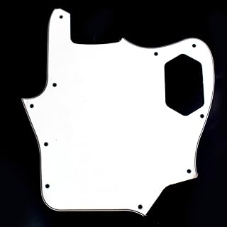Replacment Pickguard For Jaguar style Guitar,3Ply White/Blank