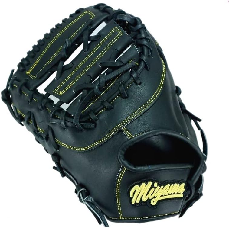 新品 美品 ヤバネ YABANE イージーキャッチャーミット 軟グローブ 黒