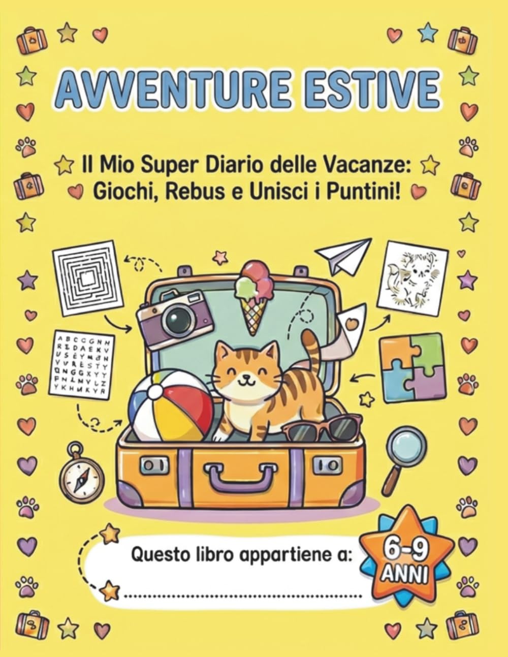 Avventure estive: Il mio super diario delle vacanze