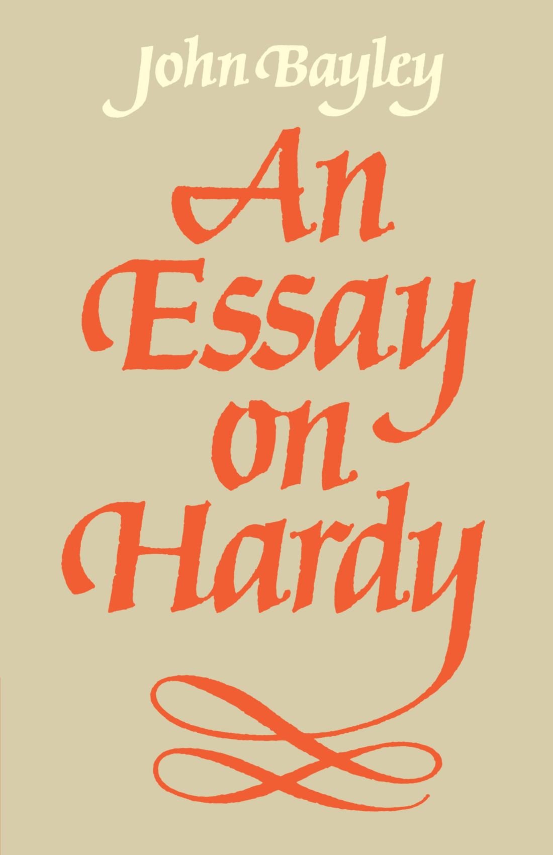 An Essay on Hardy
