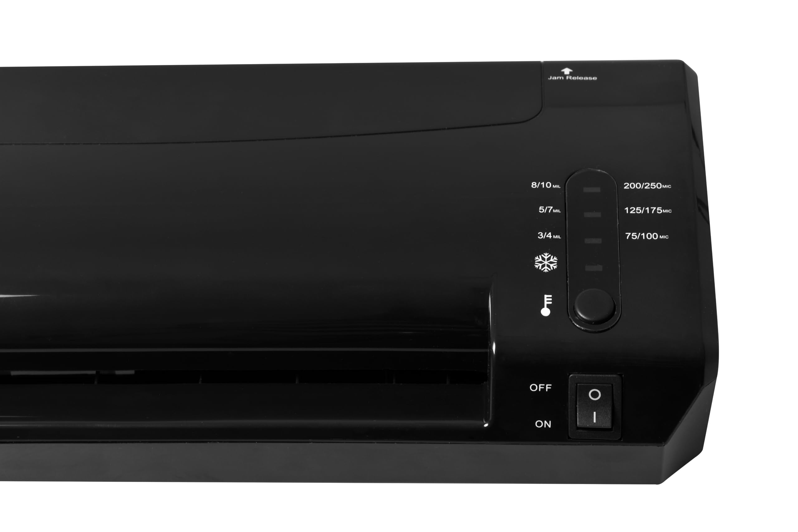 monolith - Laminatrice per formati DIN A3 con 2 rulli riscaldanti | Laminazione a caldo e a freddo, con taglierina per carta e arrotondatore per angoli inclusi