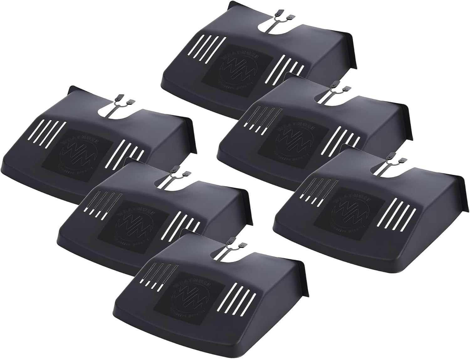 Venuscello 6 x Heavy Duty Plastic Drain Cover β Durable Outdoor Drain Guard for Leaves & Debris β Weather-Resistant Drain Protector for Gardens, Driveways & Patios