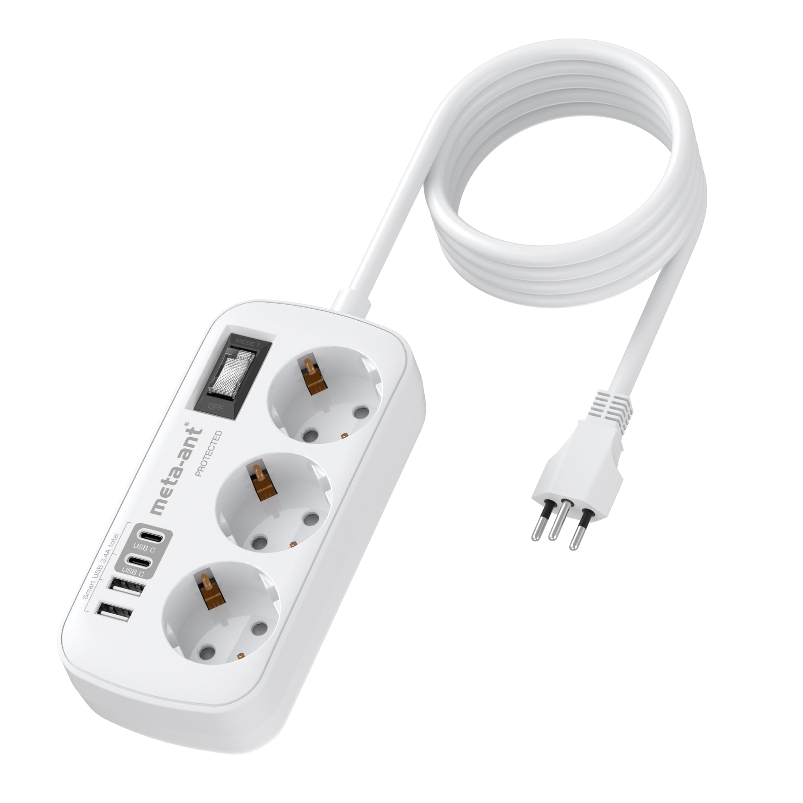 Meta-ant Reiseadapter UK USA Adapter England Deutschland Stecker
