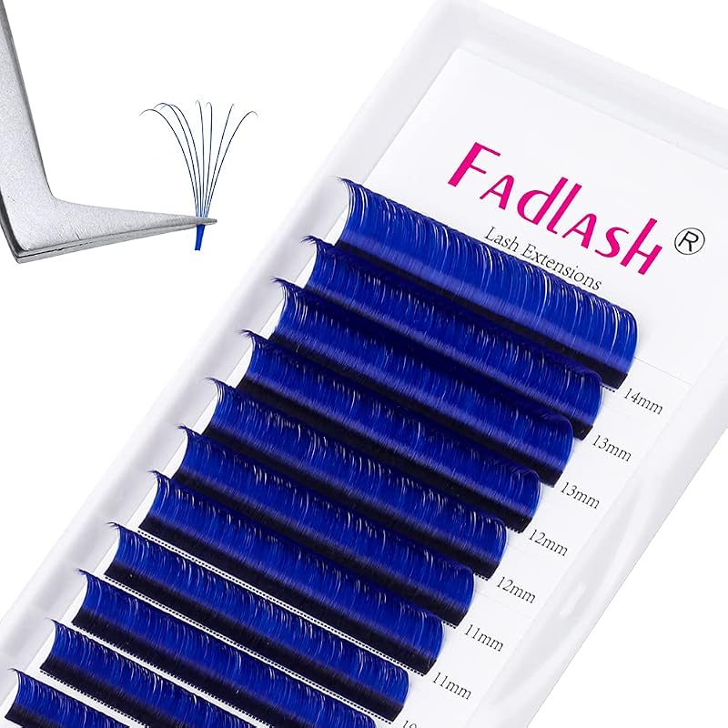 FADLASH Eyelash Extensions Easy Fan Lash Extensions 8-14mm D Curl