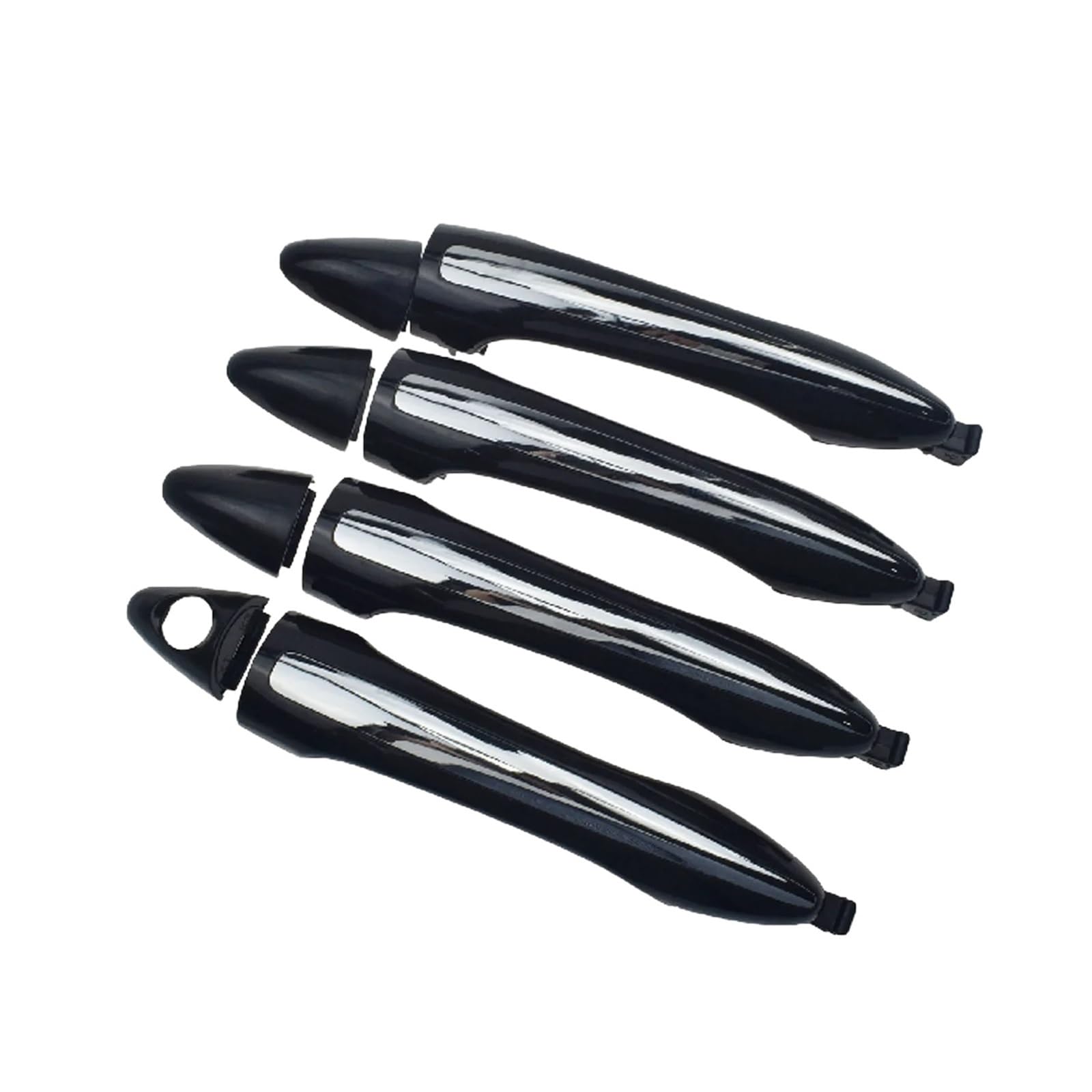 YMYYQW Car Outer Door Handle Car Exterior Outside Outer Door Handle Set Front Rear Left/Right for Forte for Cerato 2014 2018 82651A7020 82651A7021