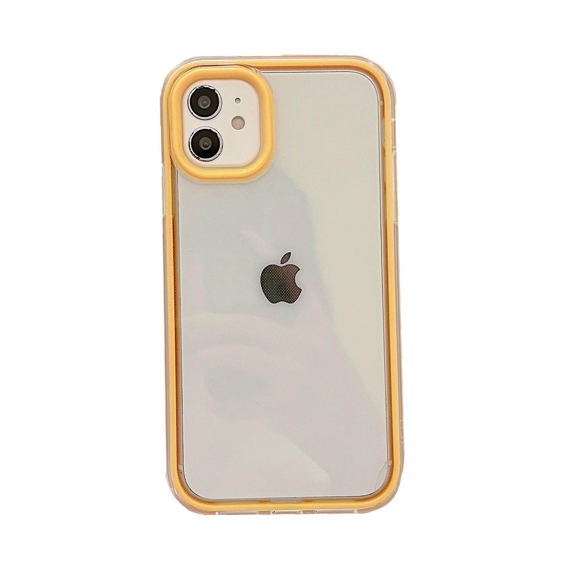 Coque iPhone 12 jaune en silicone pour sublimer votre quotidien dynamique - 7