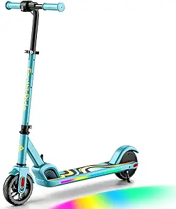 FanttikRide C9 Pro Electric Scooter for Kids 8-12, Adjustable Handlebar Height for Riders 3.9-5.2 ft, 132 lbs, Up to 40 min Continuous Time, 5 Miles Range, 3 Speed Mode 5/8/10 MPH