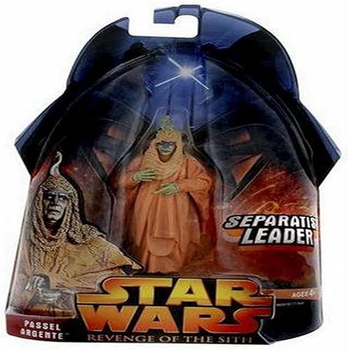 Miniatura 1 de Figura de acción de Star Wars Passel Argente Separatist Leader 61 Revenge of the Sith