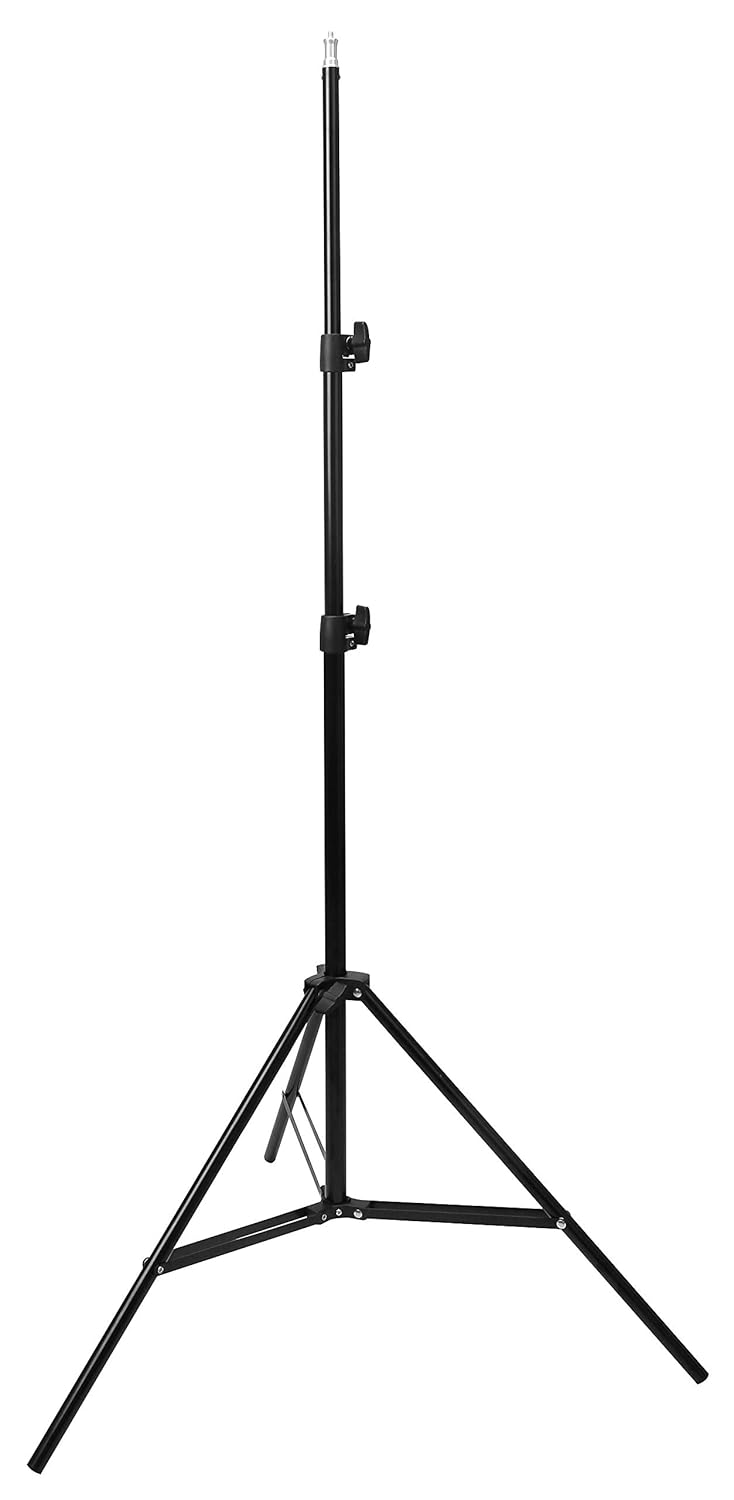 PHOTRON Stedy 700 Light Stand with Bag for Studio Photography | Ring Light | Reflector | Softbox | Umbrella | Max. Working Height – 1900mm(6.2Feet) | Load Capacity – 2.5kg