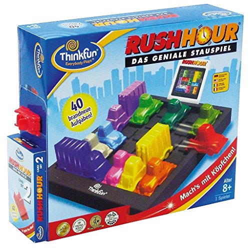 Preisvergleich Produktbild HCM Kinzel GmbH 11169 ThinkFun Rushhour + Erweite, bunt