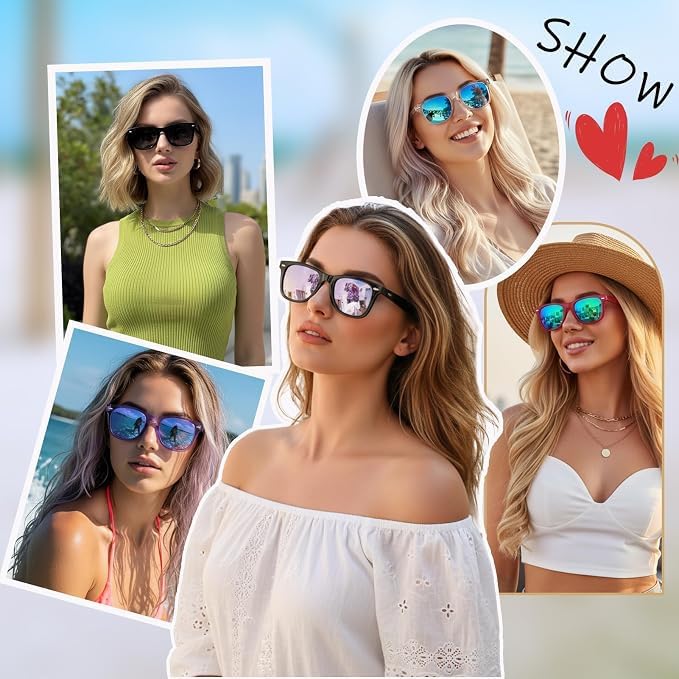 Image of SIPHEW Polarized Sunglasses for Women & Men - UV400 Mirrored Eyewear