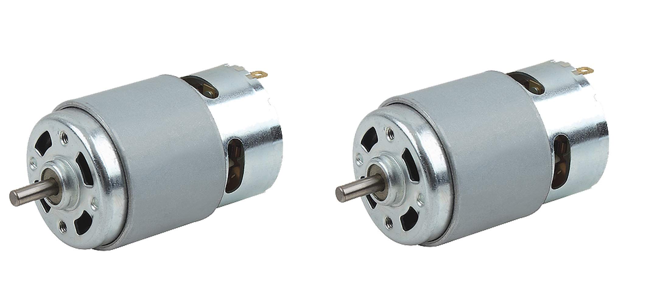 TechWiz DC Electric 775 Motor for Drill 12V 24V High Speed Metal Large Torque (Pack of 2) (B08JTLXJ49) Amazon Price History, Amazon Price Tracker