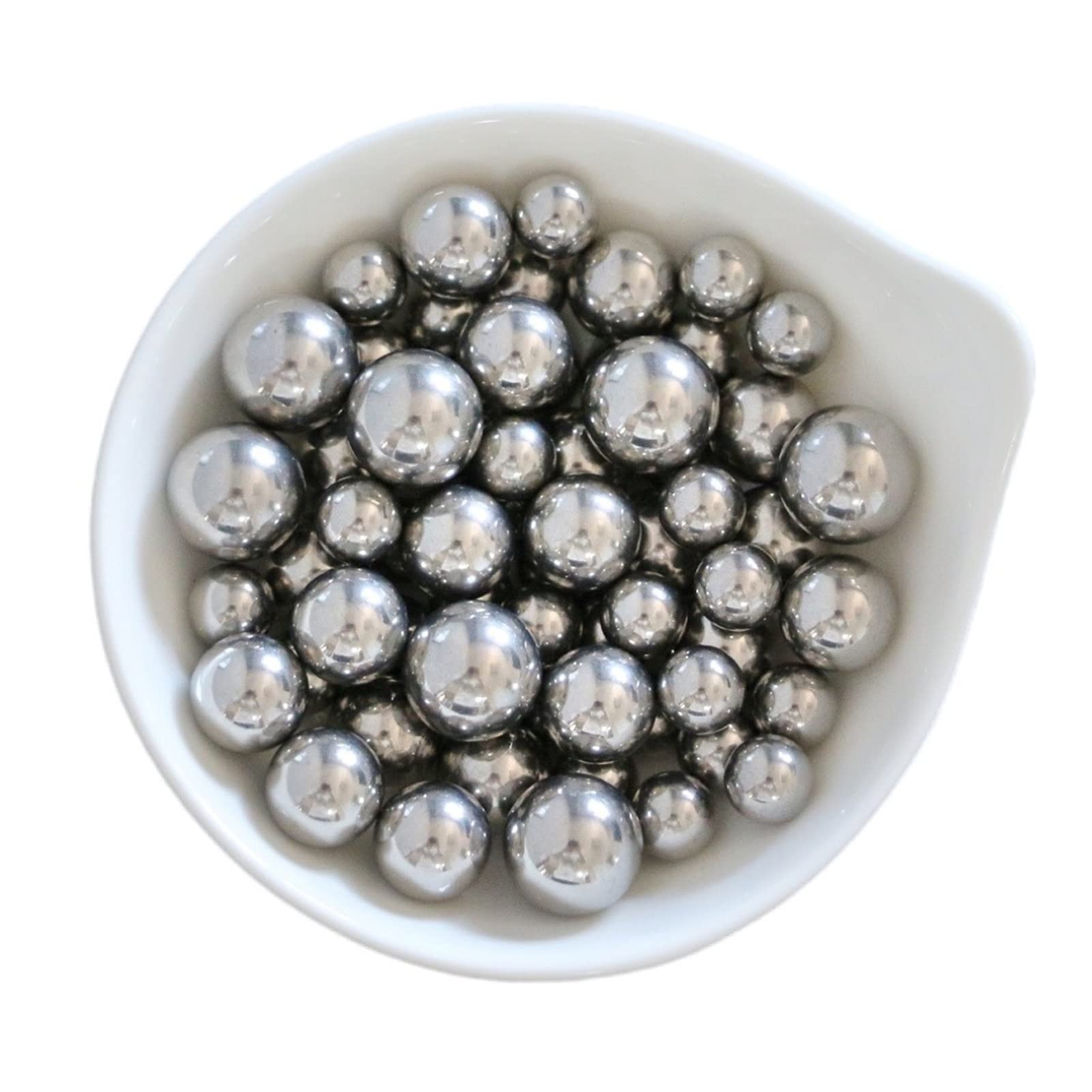 AISI 304 Bola de acero inoxidable 11 mm-20 mm 12 mm 12.7 mm 14 mm 15 mm 16 mm 18 mm 19.05 mm Grado 100 bolas de rodamiento sólido de alto precisión(50pcs,20mm)