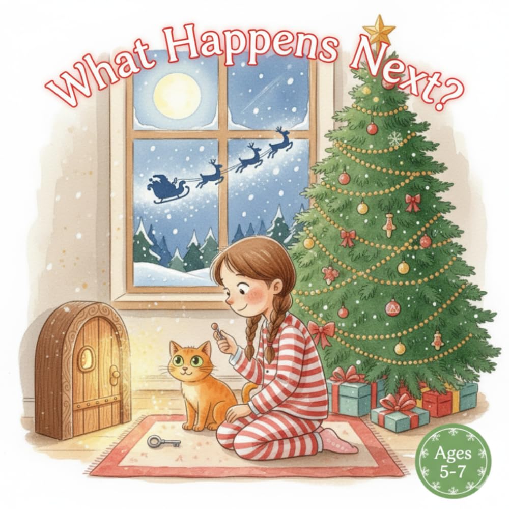 What Happens Next? Christmas Stories for Kids: 15 unfinished festive tales to inspire imagination and storytelling (ages 5–7)