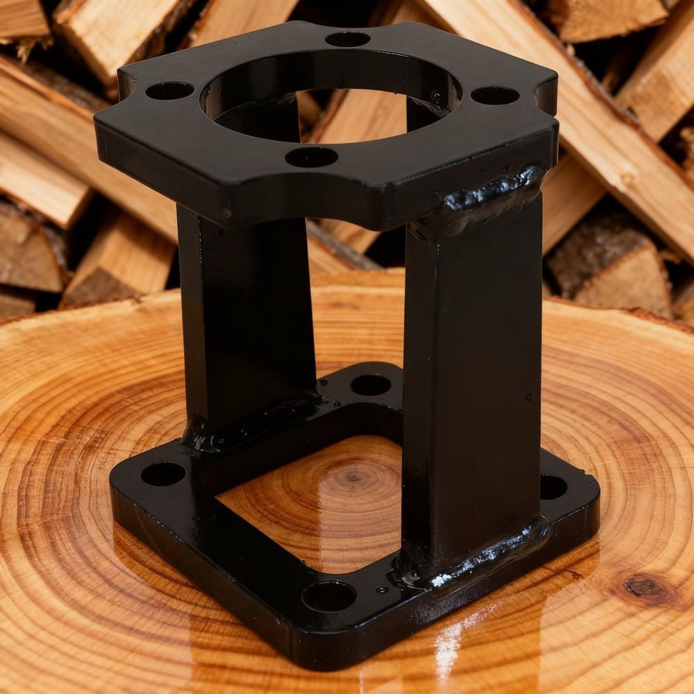 Hydraulikpumpenhalterung, Ersatz für Holzspalter, passend für 5 bis 7 PS Motoren, Metalldesign, kompatibel mit Pumpen von 11 bis 16 GPM, geeignet für verschiedene Marken