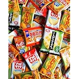 ミニ せんべい 個包装 5種 詰め合わせ アソート セット (ハッピーターン カレーせん ソフトサラダ こんがりサラダせん 柿の種) (合計100枚)