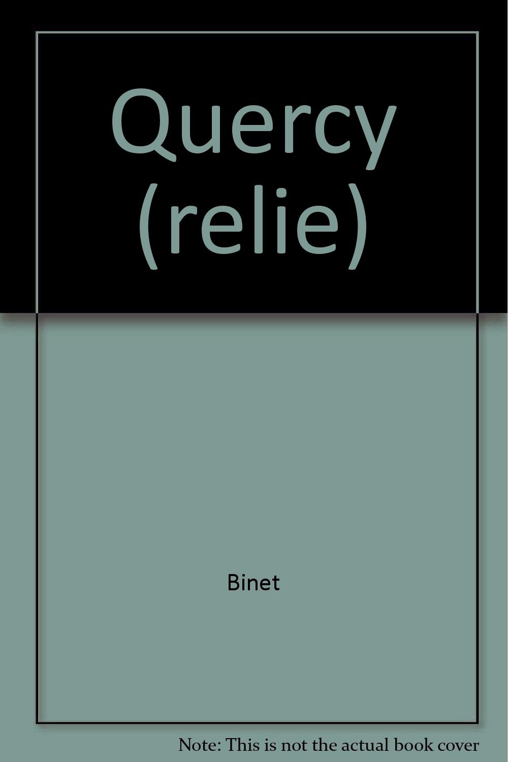 Quercy Binet and Aubarbier, Jean-Luc