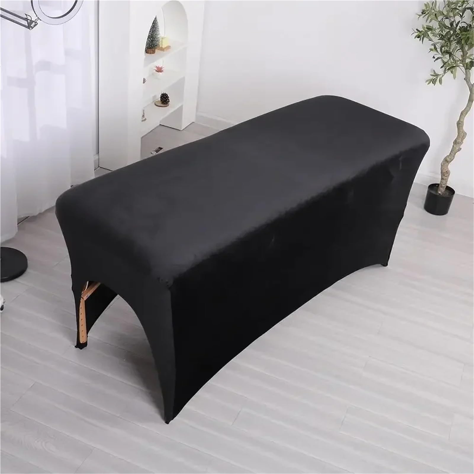 Matelas Table De Massage Surmatelas et Couvre-lit for Cils, Coussin Ergonomique incurvé for Table de Massage, Matelas for Cils for Salon de beauté Coussin Massage(Pink Mattress,180x60 cm)