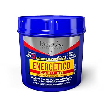 Forever liss Hair Energetic Ultra Concentrated Mask 240g/8.11 fl.oz Forever liss Hair Energetic Ultra Concentrated Mask 240g/8.11 fl.oz