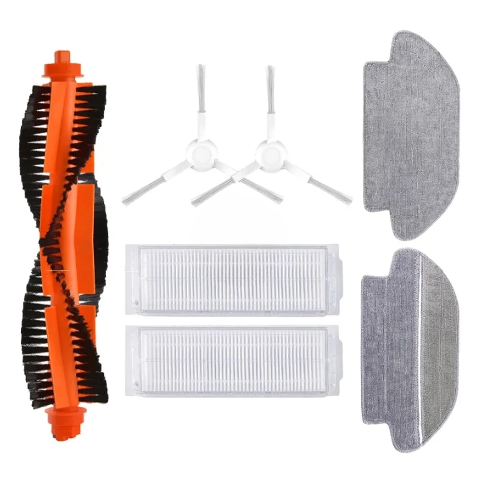 PORRSYDCD Main Brush Hepa Filter Mop Cloth，Compatible With Xiaomi S10 / S12 / T12 Accessories Vacuum Cleaner Spare Parts Replacement(JS)