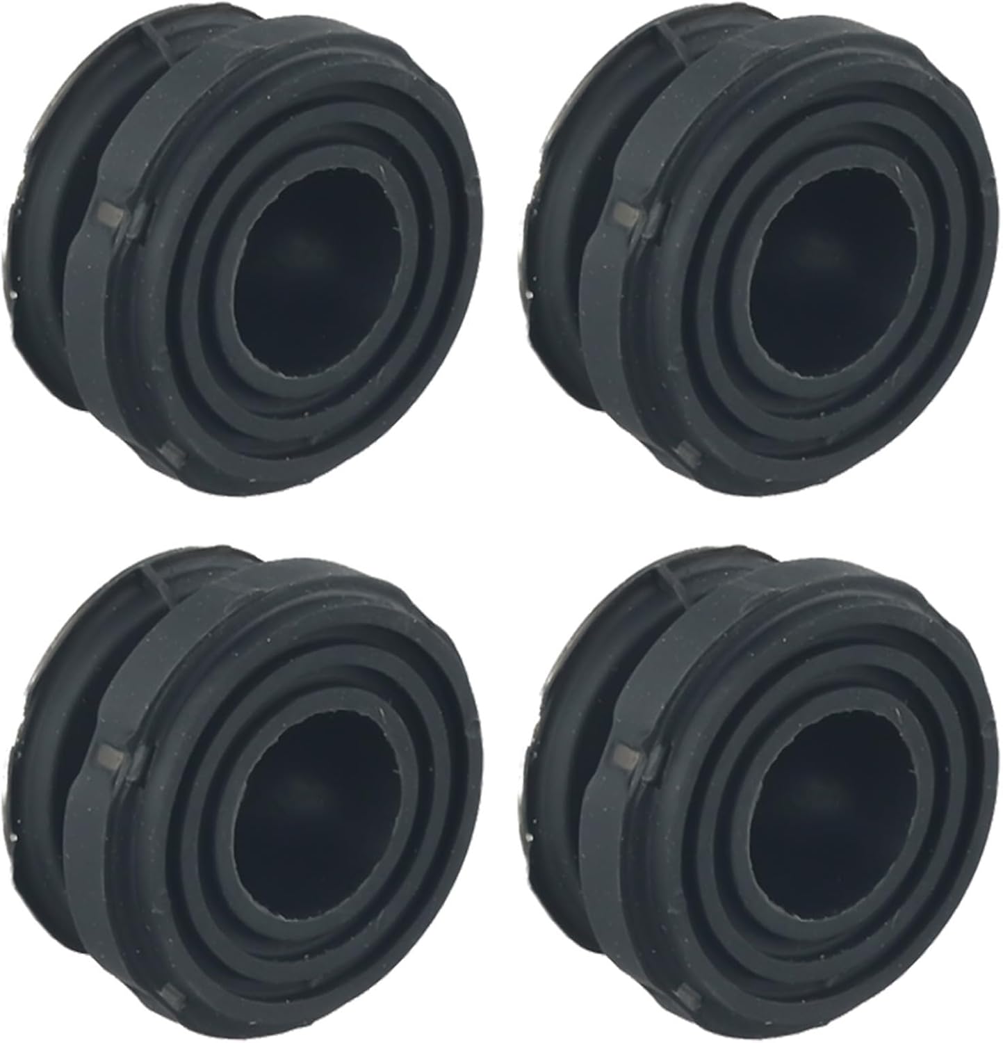 4 Pack Black Rubber Foot Pads for Honda EB2000i EU2000i Generators, Replacement Bottom Vibration Dampers Replaces 68325-Z07-003, 43mm Anti-Slip Feet for Camping Hiking Equipment