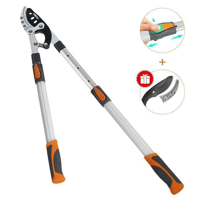Buy AIRAJ Loppers with Compound Action,26 Inch Tree Trimmer Chops Thick