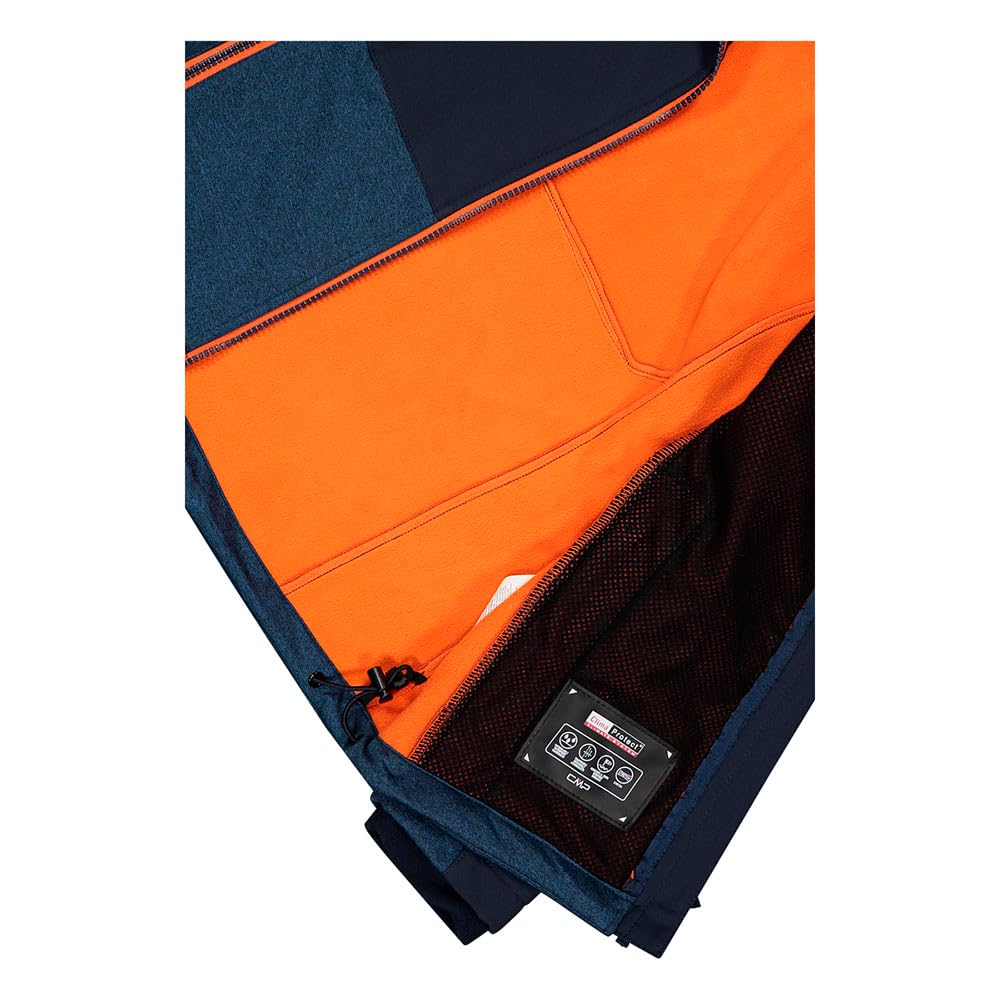 CMP Uni Kinder Giacca Da Bambino in Softshell Con Cappuccio Fisso Jacke