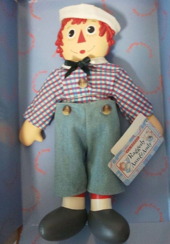 Andy - ラガディ アン&アンディ ドール 人形 Amazon | Raggedy Ann&Andy ラガディアン&アンディ DOLL L人形