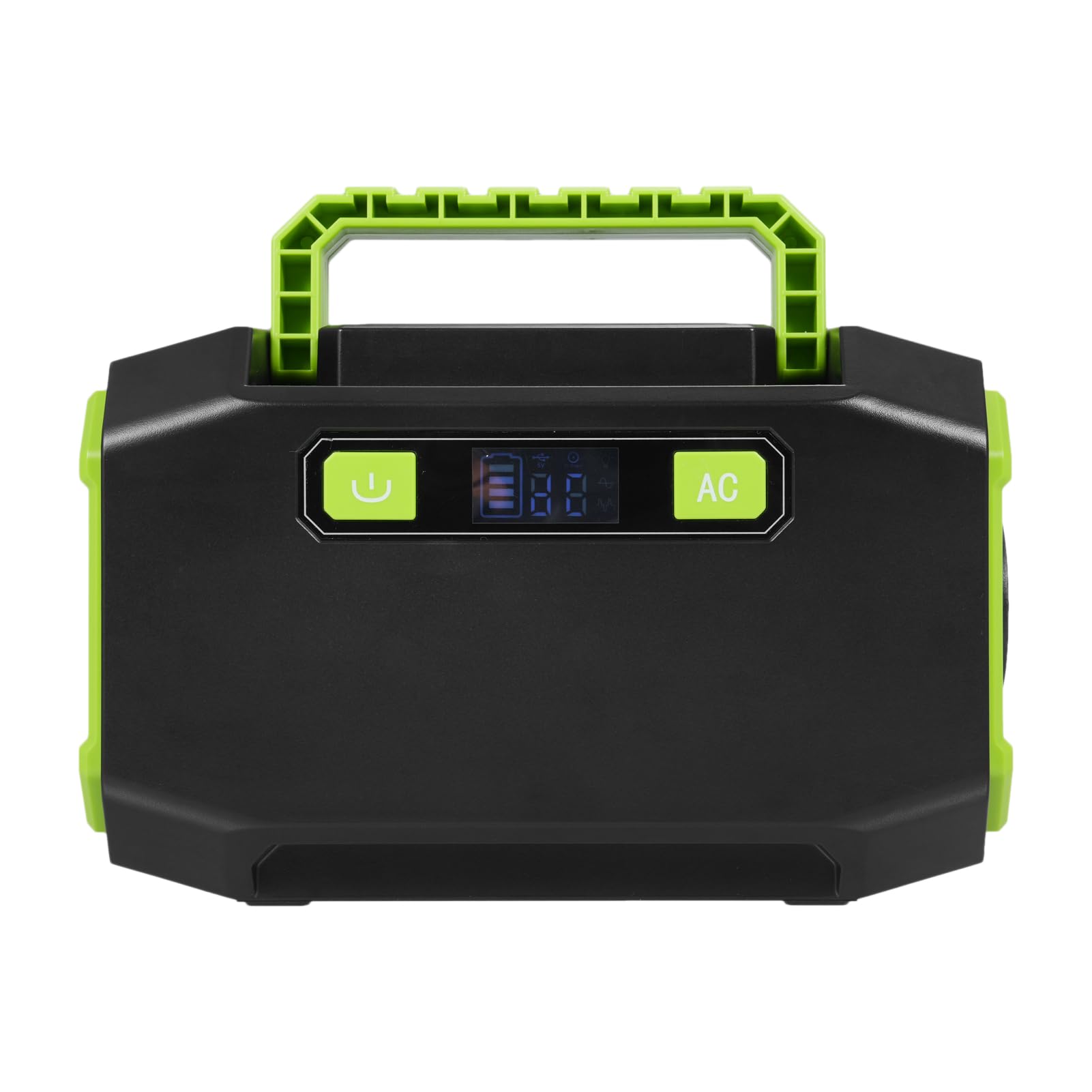 CHICIRIS Tragbares 200-W-Kraftwerk, 173-Wh-Außengenerator mit LED-Licht für die Notfallunterstützung auf Dem Campingplatz (EU-Stecker)