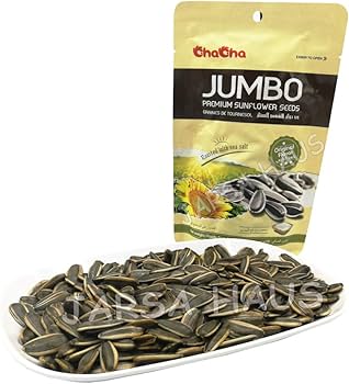 Amazon.com: ChaCha Jumbo Premium Sunflower Seed 98g Bundle of