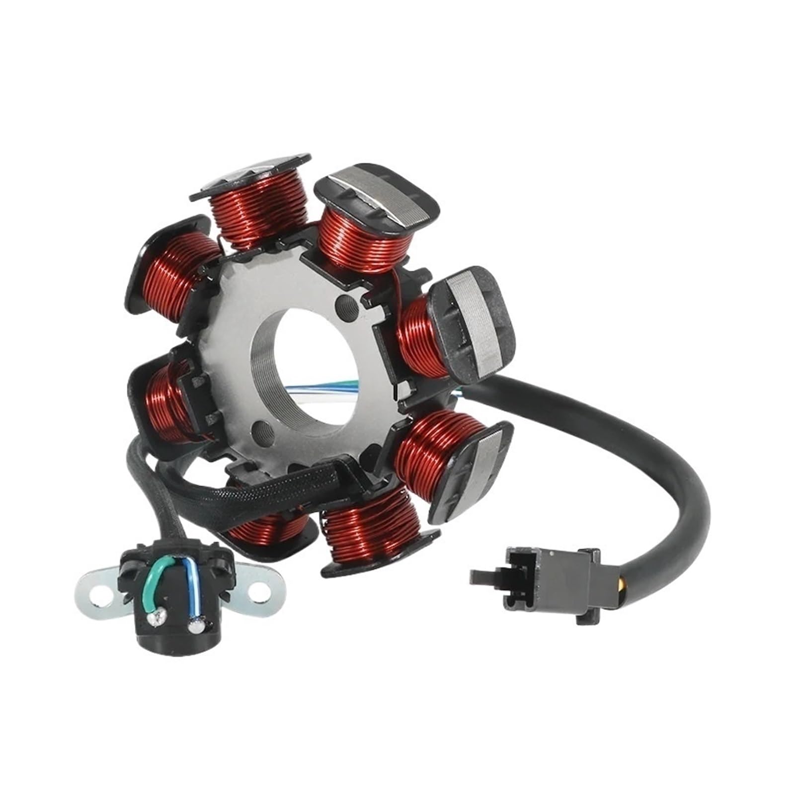 Magneto cewka stojana odpowiednie akcesoria motocyklowe część prostownik regulatory napięcia cewka stojana magnetycznego do Shogun 125RR dla 32101-20G60