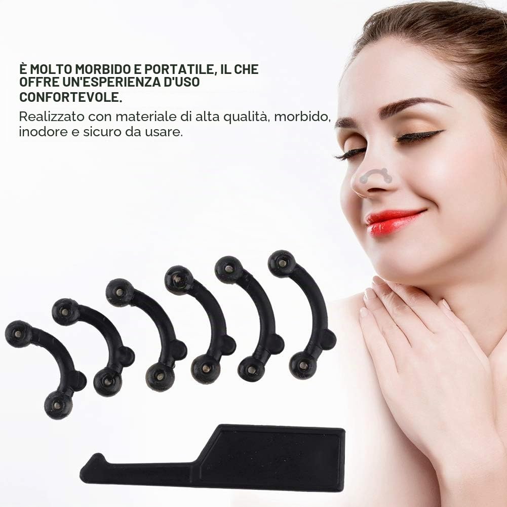 ZJchaoNoso Sollevamento e Formazione del NasoClip Miglioratore di Bellezza Invisibile per Naso Slimming